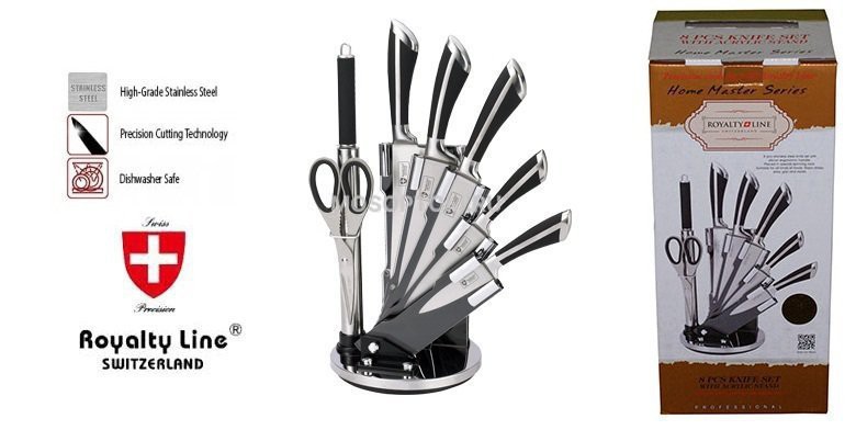 Набор ножей на подставке Royalty Line1 оптом - Фото №2